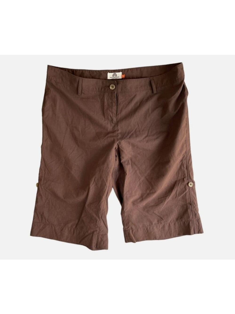 Weatherproof Womens Size 16 Brown Polyester Nylon Shorts